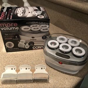 Conair traveler flocked rollers new in open box